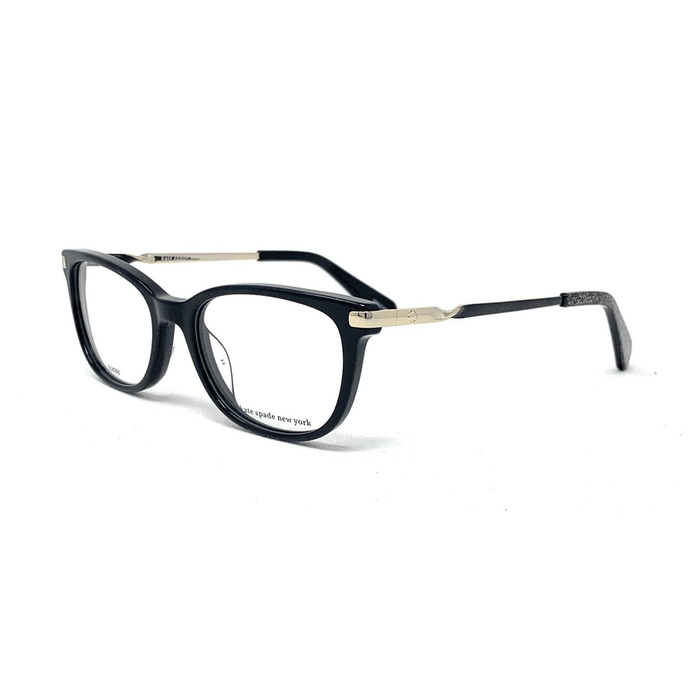 KATE SPADE Emalie 807 Black Women's Cat Eye Eyeglasses Full Rim 50mm